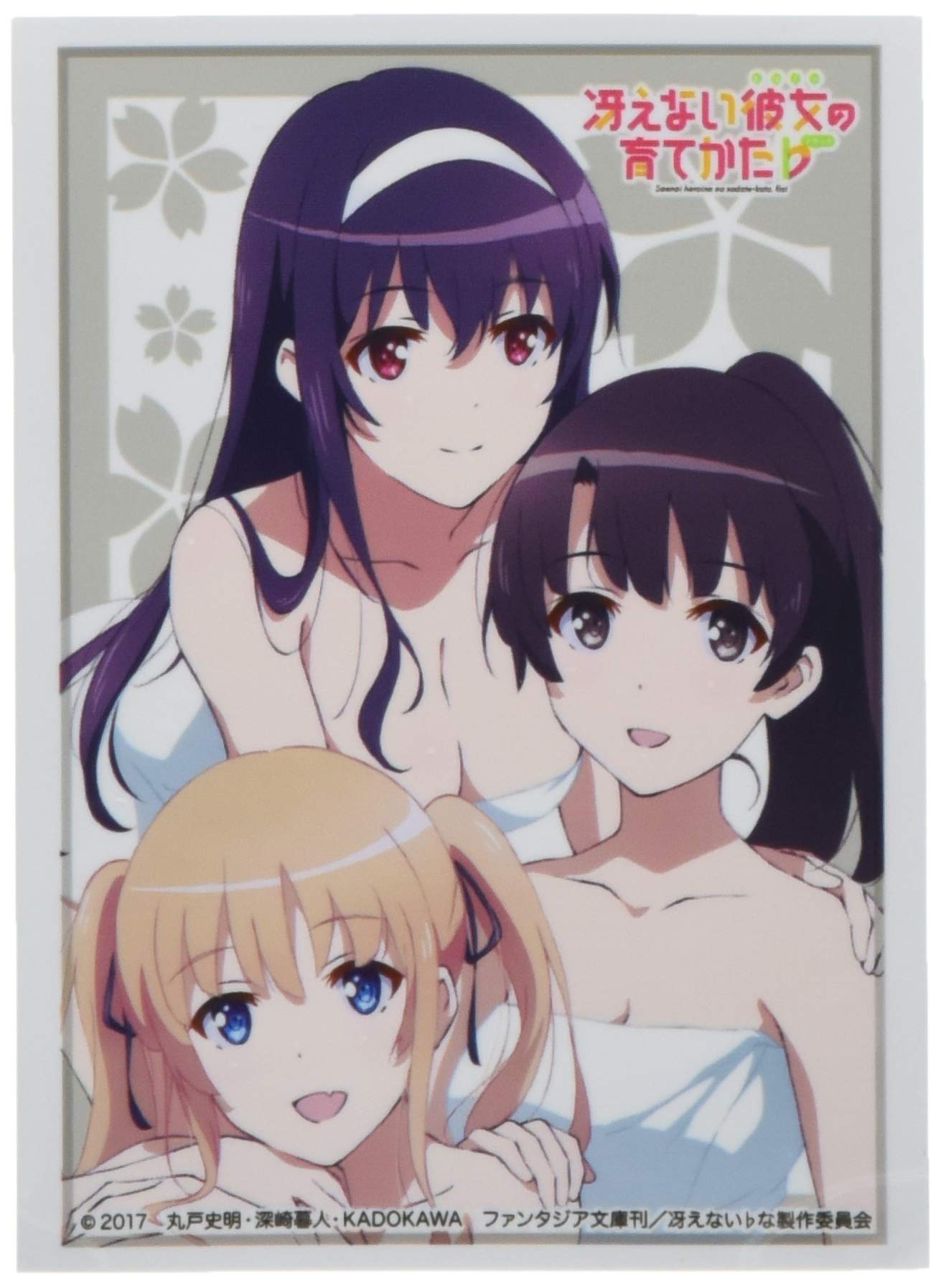 Bushiroad Sleeve Collection High Grade How to Raise a Boring Girlfriend Vol.2347 Megumi, Eriri, Utaha
Bushiroad Sleeve Collection High Grade How to Raise a Boring Girlfriend Vol.2347 Megumi, Eriri, Utaha