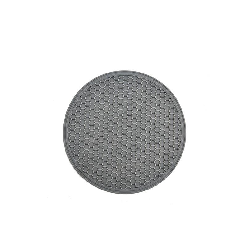 Силиконовая подставка-соты для микроволновки и стола - Круглая, Многофункциональная, Изолированная, Защищающая от ожогов, Идеально подходит для мисок, тарелок и кастрюль. Standard