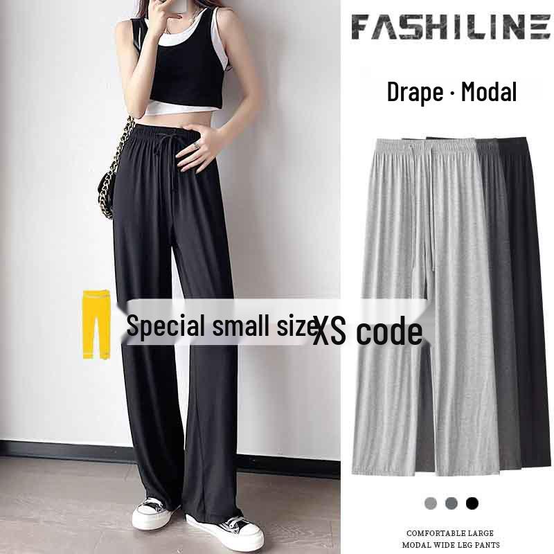 2025 Women s Gray High-Waisted Ice Silk Wide-Leg Pants - Spring/Summer Casual, Mosquito-Proof, Cool, Drape Straight-Leg Dancewear. XL (116-125 jin)
2025 Women s Gray High-Waisted Ice Silk Wide-Leg Pants - Spring/Summer Casual, Mosquito-Proof, Cool, Drape Straight-Leg Dancewear. XL (116-125 jin)