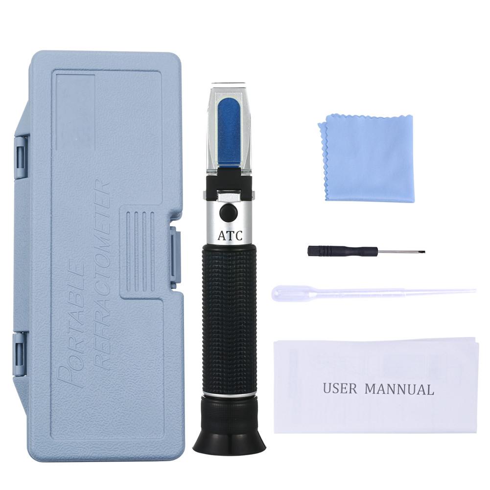 RHB-90ATC 58-90% brix sugar Refractometer baume water content tester beekeeper Honey beer Sugar Brix Meter Hand held honey 60%of
RHB-90ATC 58-90% brix sugar Refractometer baume water content tester beekeeper Honey beer Sugar Brix Meter Hand held honey 60%of