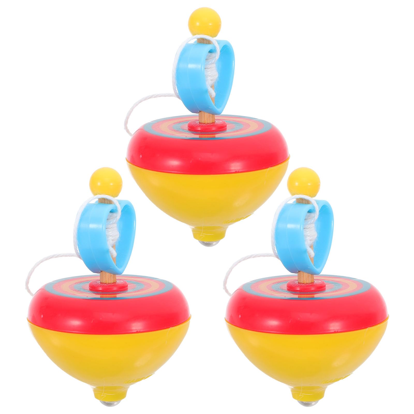 TOYANDONA Spinning Traditional Plastic Pull-String Tops, 3-Piece Set, Hand-Cranked Tops, Toys, Tops, Play,
TOYANDONA Spinning Traditional Plastic Pull-String Tops, 3-Piece Set, Hand-Cranked Tops, Toys, Tops, Play,