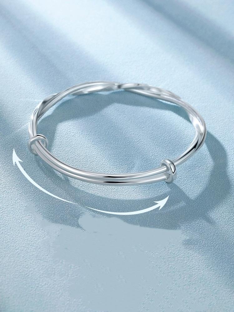 Adjustable Weave Bracelets for Women, 925 Silver Plated, Fashion, Party, Wedding, Engagement, Jewelry, , Pretty Bangles
Adjustable Weave Bracelets for Women, 925 Silver Plated, Fashion, Party, Wedding, Engagement, Jewelry, , Pretty Bangles