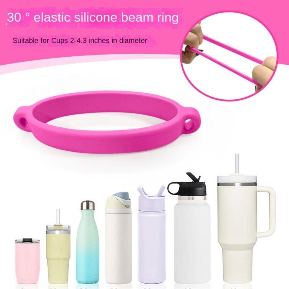 Bottle Sleeve Water Cup Handle Ring Portable Silicone Ring Strap for Stanley Cup рожевий червоний колір
Bottle Sleeve Water Cup Handle Ring Portable Silicone Ring Strap for Stanley Cup рожевий червоний колір