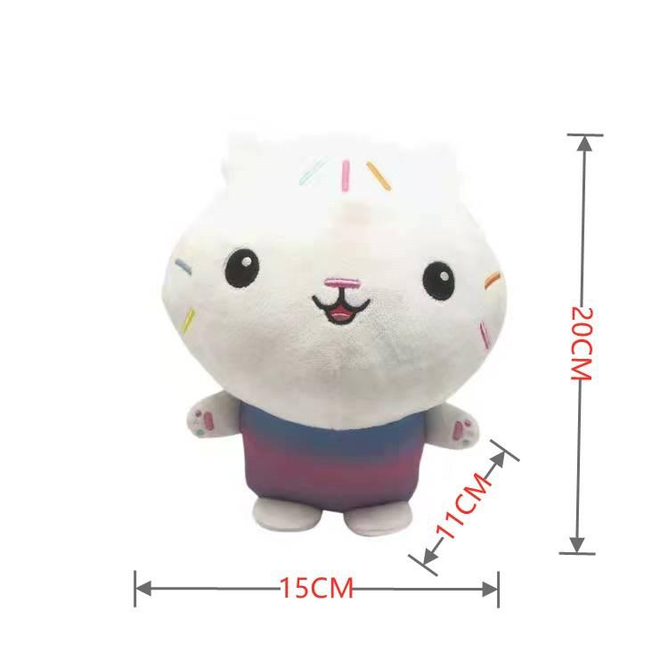 Новая плюшевая игрушка «Кукольный домик Габби», сезон «Кукольный домик Габби», милая кукла-кошка белый
Новая плюшевая игрушка «Кукольный домик Габби», сезон «Кукольный домик Габби», милая кукла-кошка белый