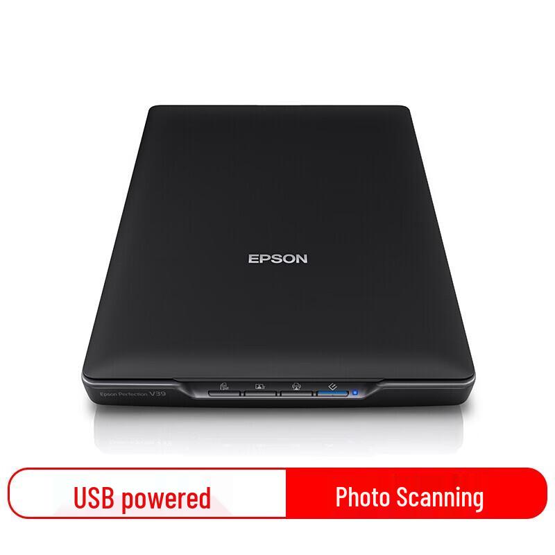 Epson Perfection V39II A4 Flatbed Scanner CN plug (adapter included)
Epson Perfection V39II A4 Flatbed Scanner CN plug (adapter included)