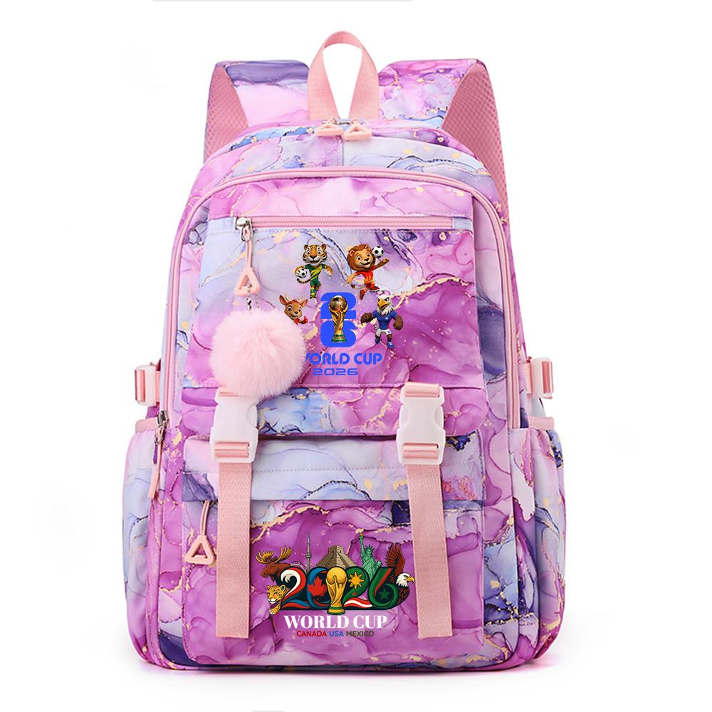 2026 FIFA World Cup Printed Large Capacity Waterproof Backpack Teenger Student Girl Boy Schoolbag Bookbag Women Large Capacity Travel Bag Gift Mochila
2026 FIFA World Cup Printed Large Capacity Waterproof Backpack Teenger Student Girl Boy Schoolbag Bookbag Women Large Capacity Travel Bag Gift Mochila