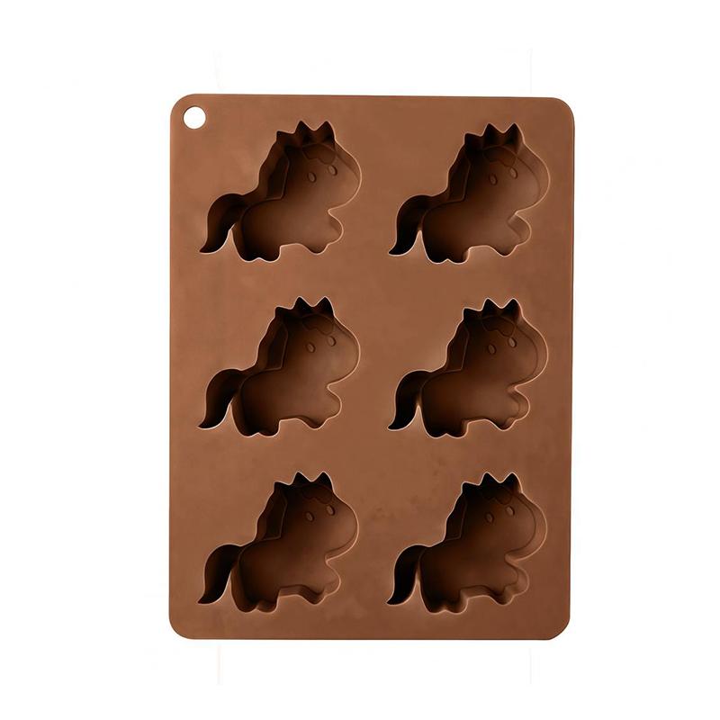 2026 New Creative Pony-Shaped Ice Cube Tray Multifunctional Silicone Ice Cube Chocolate Mold Cake Mold Kitchen Supplies one size кавовий
2026 New Creative Pony-Shaped Ice Cube Tray Multifunctional Silicone Ice Cube Chocolate Mold Cake Mold Kitchen Supplies one size кавовий