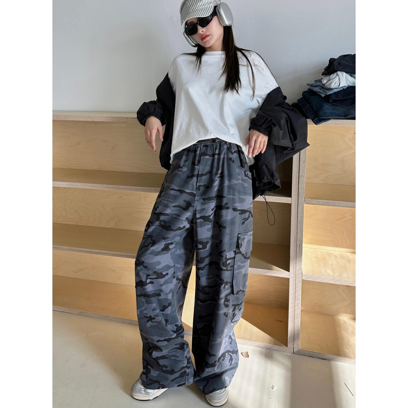 Louvre Женский весенний камуфляжный комбинезон с широкими штанинами в стиле хип-хоп
Louvre Женский весенний камуфляжный комбинезон с широкими штанинами в стиле хип-хоп