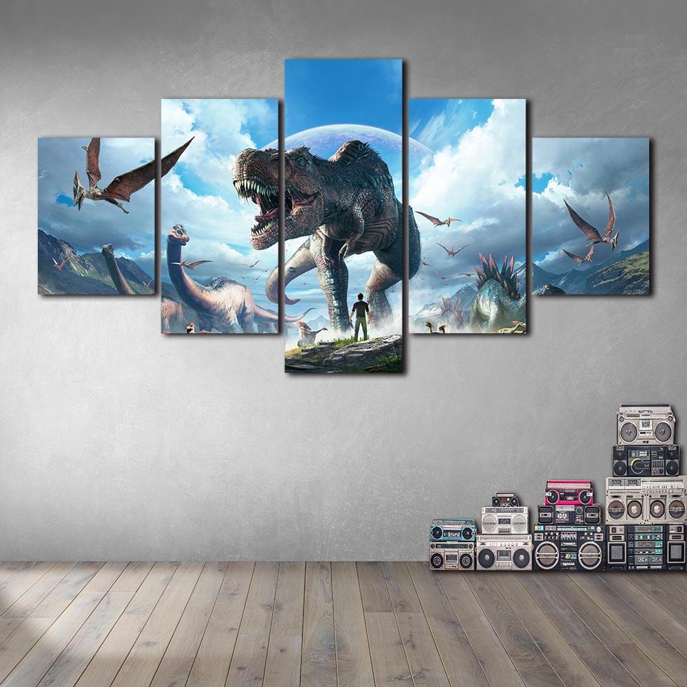 No Framed Canvas 5Pcs Ark Survival Evolved No Yaiba Wall Art Posters Pictures Home Decor Paintings Decorations 20x35 20x45 20x55cm
No Framed Canvas 5Pcs Ark Survival Evolved No Yaiba Wall Art Posters Pictures Home Decor Paintings Decorations 20x35 20x45 20x55cm