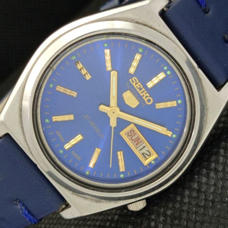 Б/У винтажные часы SEIKO 5 AUTOMATIC 7009A JAPAN MENS D/D BLUE WATCH 608e-a315945-9 SKU608e-a315945
Б/У винтажные часы SEIKO 5 AUTOMATIC 7009A JAPAN MENS D/D BLUE WATCH 608e-a315945-9 SKU608e-a315945