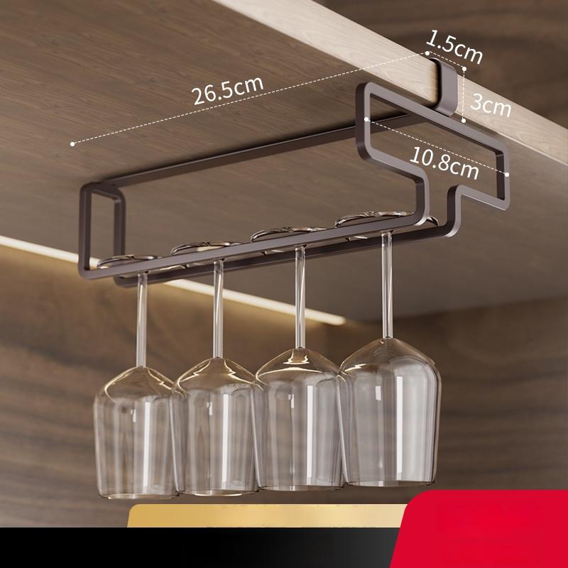GIANXI Nordic Wine Glass Holder Hang Wine Glass Iron Minimalism Decorate Household Punch Free Goblet Holder Upside Down коричневий
GIANXI Nordic Wine Glass Holder Hang Wine Glass Iron Minimalism Decorate Household Punch Free Goblet Holder Upside Down коричневий