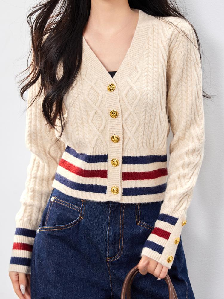 Осень Франция Винтаж V-образный вырез вязаный кардиган женская мода повседневная свободная лоскутная полосатая одежда женский дизайн ретро однотонная тонкая блузка новая
Осень Франция Винтаж V-образный вырез вязаный кардиган женская мода повседневная свободная лоскутная полосатая одежда женский дизайн ретро однотонная тонкая блузка новая