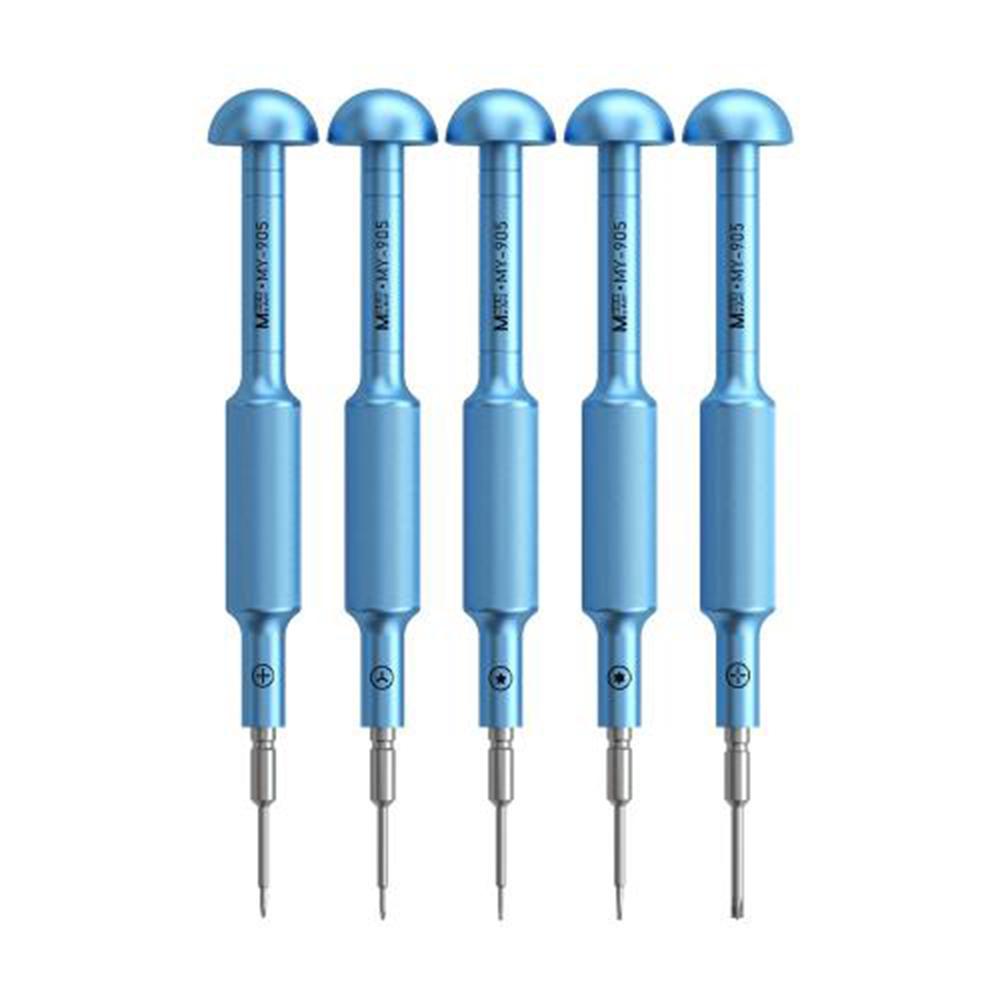 MAANT MY-905 5Pcs Precision Screwdriver Set with Anti-Slip Handle For Phone Repair/Motherboard Maintenance As Shown A
MAANT MY-905 5Pcs Precision Screwdriver Set with Anti-Slip Handle For Phone Repair/Motherboard Maintenance As Shown A