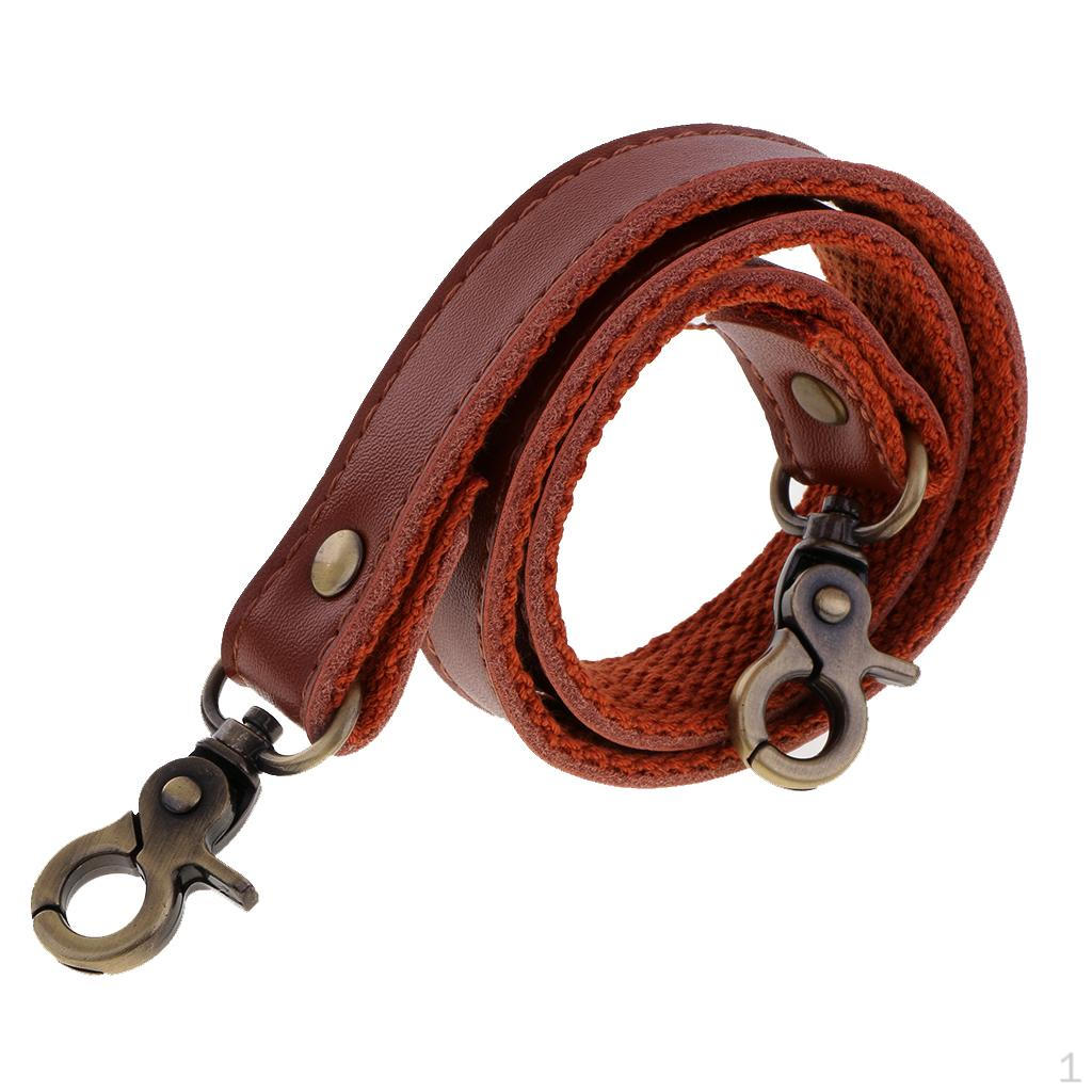 Leather + Canvas Bag Handle Handbag Strap Light coffee
Leather + Canvas Bag Handle Handbag Strap Light coffee