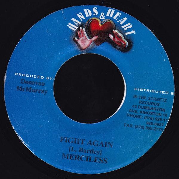 7inch Record MERCILESS / NU BARN THUGZ - Fight Again / Topp A Top NONE Hands & Heart 2001 Jamaica Reggae, Ska & Dub Used
7inch Record MERCILESS / NU BARN THUGZ - Fight Again / Topp A Top NONE Hands & Heart 2001 Jamaica Reggae, Ska & Dub Used