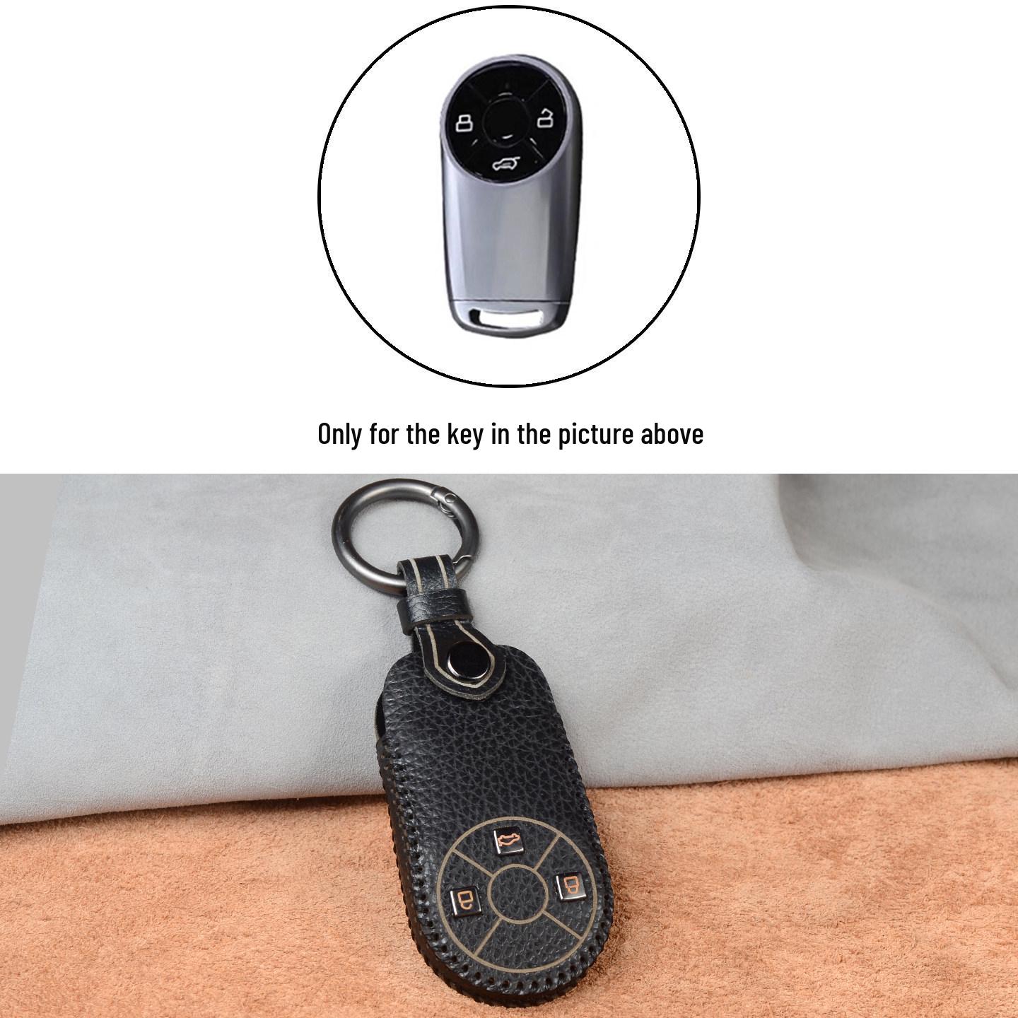 ORA Good Cat Leather Key Case for Ballet Cat, IQ Card, Black Cat, White Cat, Great Wall GT, and Lightning Cat - Women s Buckle Design.
ORA Good Cat Leather Key Case for Ballet Cat, IQ Card, Black Cat, White Cat, Great Wall GT, and Lightning Cat - Women s Buckle Design.