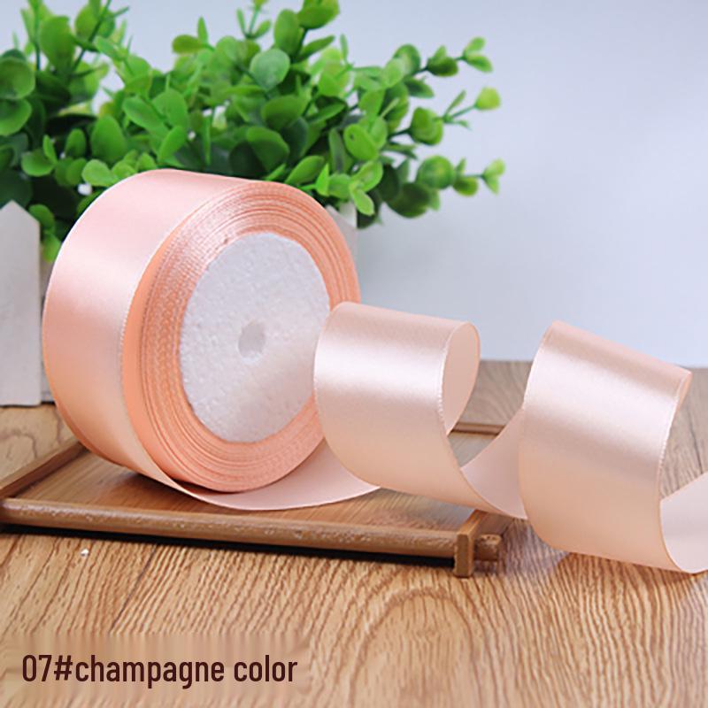 4cm Solid Color Satin Ribbon for Floral Art and Gift Packaging 4cm Ribbon, 25Y, 5 Rolls/Tube
4cm Solid Color Satin Ribbon for Floral Art and Gift Packaging 4cm Ribbon, 25Y, 5 Rolls/Tube