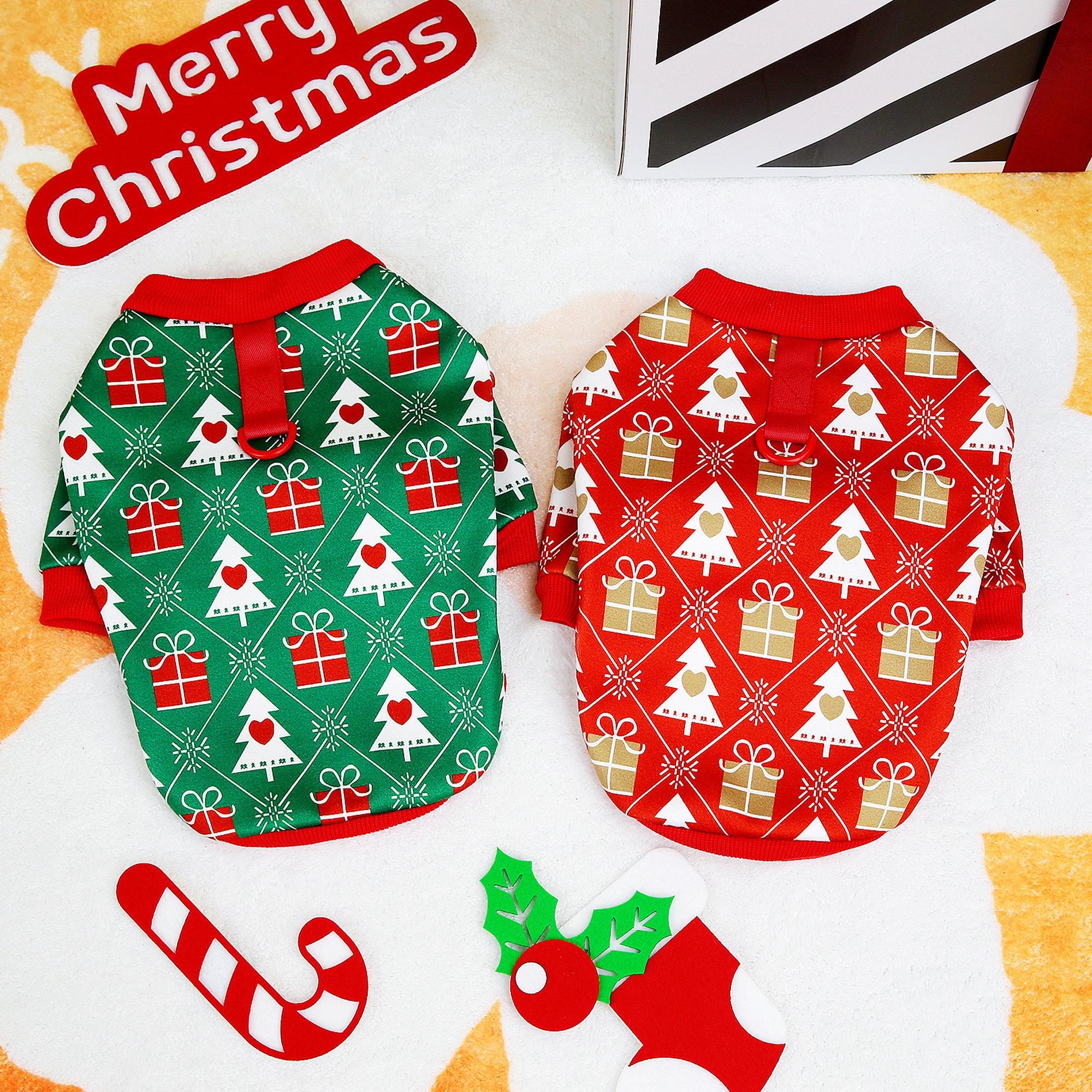 Christmas Dog Clothes Soft Small Dogs Puppy Santa Costume T-shirt Pet Party New Year Clothing for Small Medium Dogs Chihuahua S
Christmas Dog Clothes Soft Small Dogs Puppy Santa Costume T-shirt Pet Party New Year Clothing for Small Medium Dogs Chihuahua S