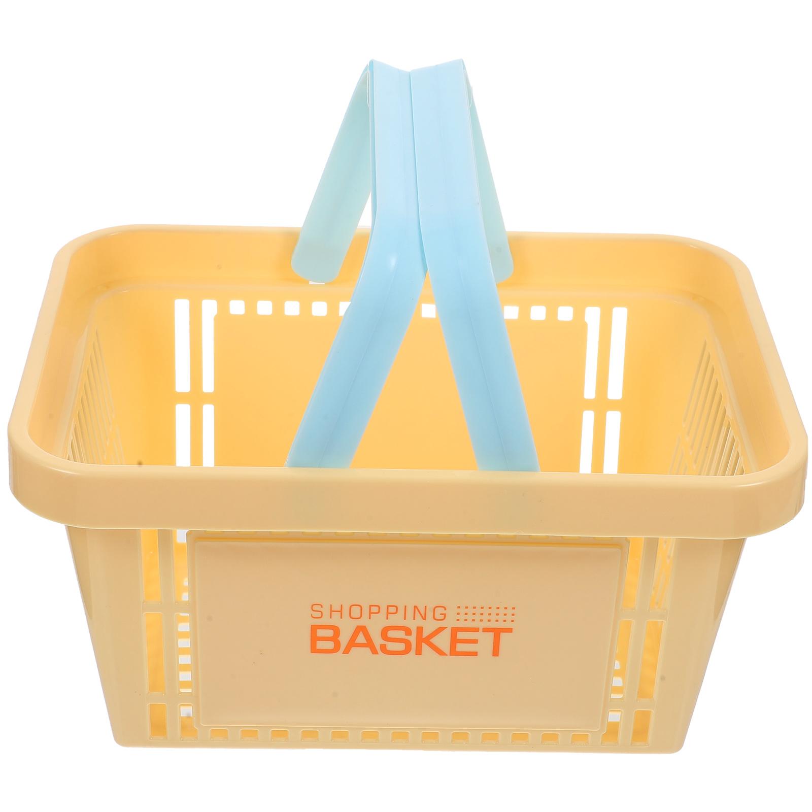 1pcs Plastic Storage Basket With Handles Multifunctional Household Organizer For Fruits Vegetables Snacks Toiletries Sundries жовтий
1pcs Plastic Storage Basket With Handles Multifunctional Household Organizer For Fruits Vegetables Snacks Toiletries Sundries жовтий