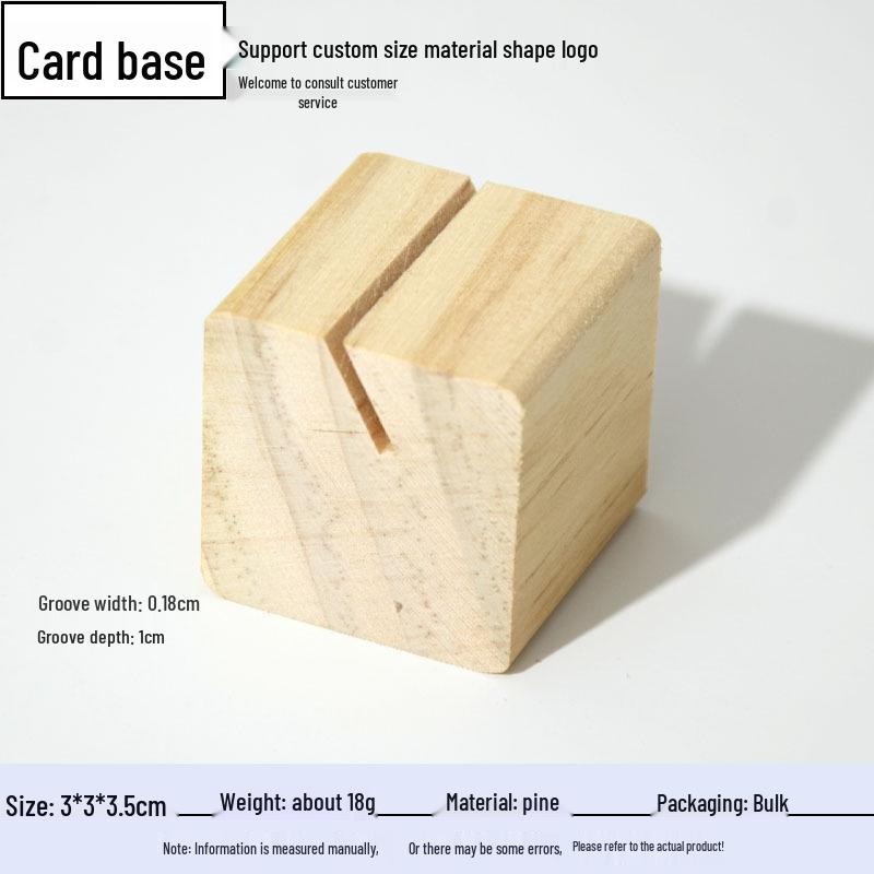 Customizable Logo Greeting Card: Personalized Wedding and Office Desktop Decoration, Color-Changeable Base
Customizable Logo Greeting Card: Personalized Wedding and Office Desktop Decoration, Color-Changeable Base