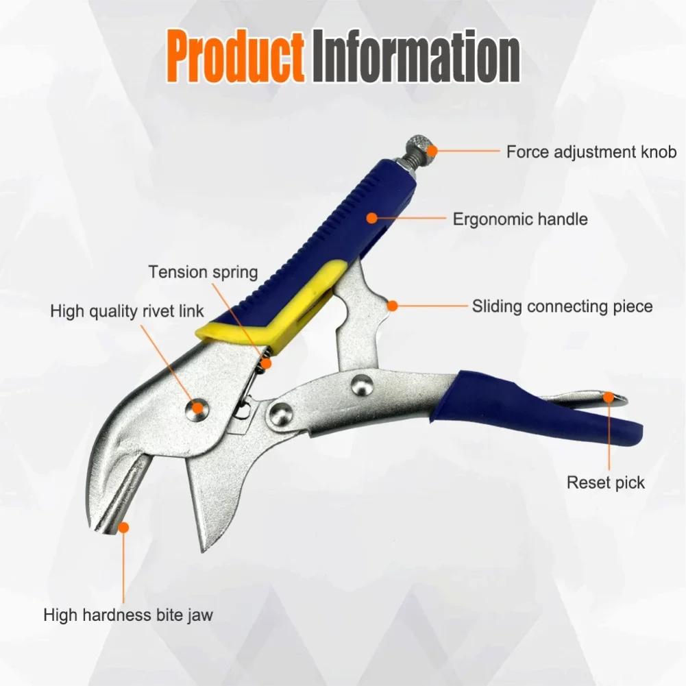 Compact Pliers Quick Release Pliers Effortless Disengagement Rust Resistant Lever Tensile Spring Quick Release Locking Pliers China Mainland
Compact Pliers Quick Release Pliers Effortless Disengagement Rust Resistant Lever Tensile Spring Quick Release Locking Pliers China Mainland