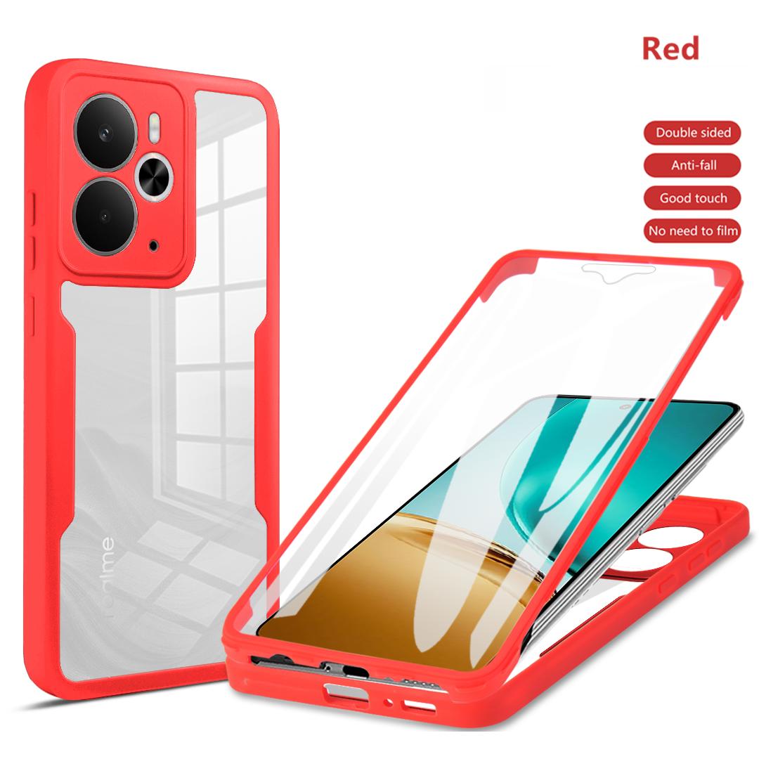 Противоударный чехол с полной защитой корпуса для Realme P3 5G Защитная крышка Встроенная защита экрана Прозрачный Fundas Coque Capa Realme P3 красный
Противоударный чехол с полной защитой корпуса для Realme P3 5G Защитная крышка Встроенная защита экрана Прозрачный Fundas Coque Capa Realme P3 красный