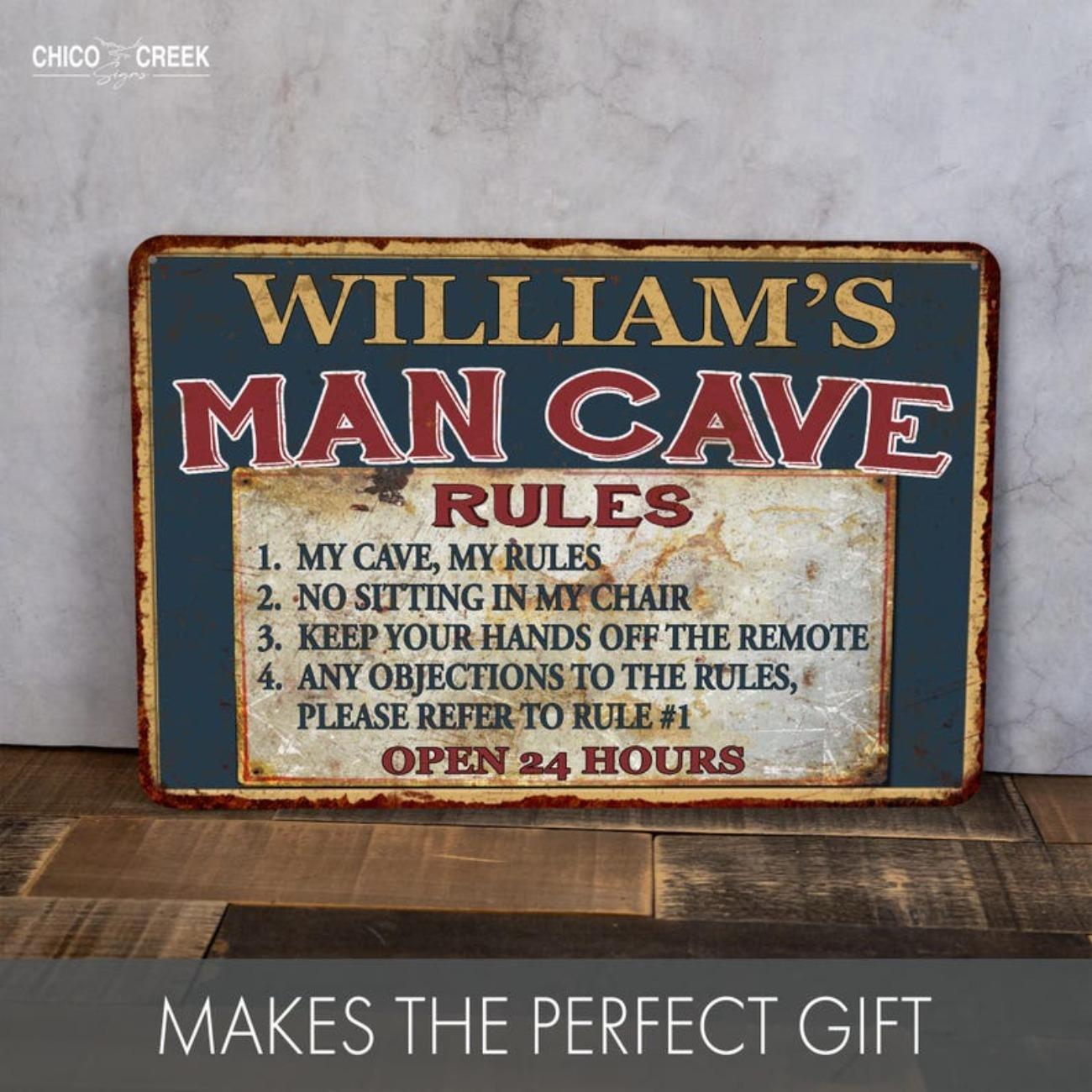 Personalized Vintage Tin Sign Man Cave Pub Garage Wall Decor Metal Poster білий
Personalized Vintage Tin Sign Man Cave Pub Garage Wall Decor Metal Poster білий