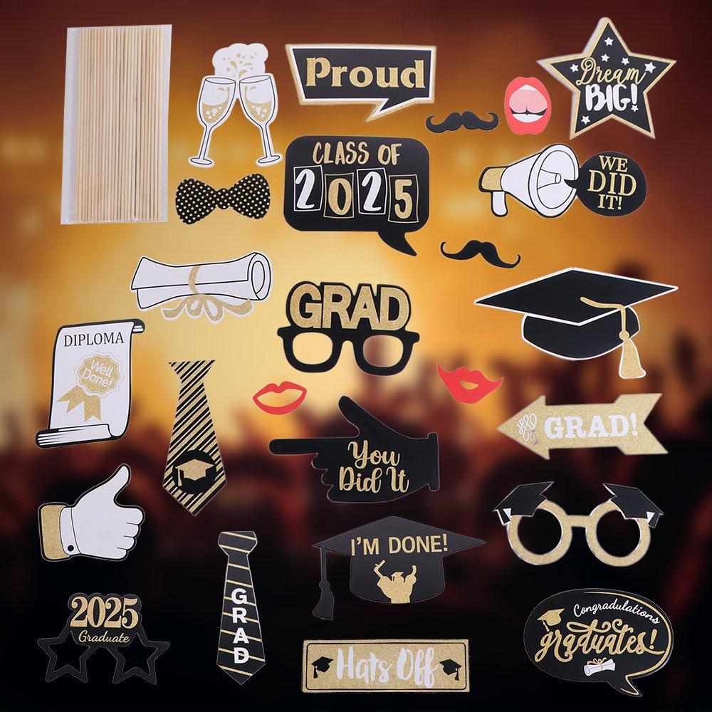 25pcs Congratulation Graduation Photography Props Dress Up Costume Mask For Graduation Season Party 25pcs
25pcs Congratulation Graduation Photography Props Dress Up Costume Mask For Graduation Season Party 25pcs