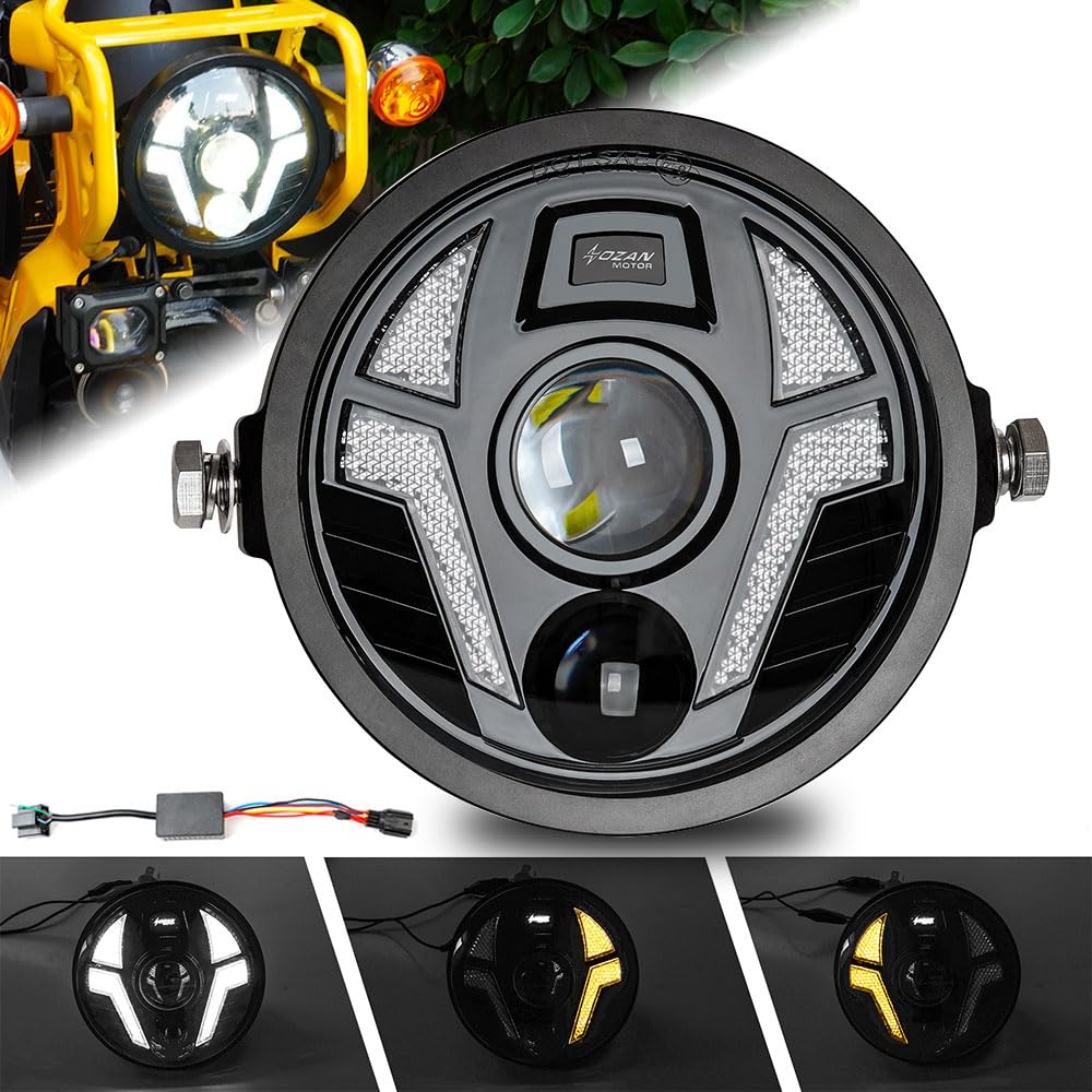 Фара Motikvans Cross Cub 110 с DRL LED мотоциклетная фара с переключателем дальнего и ближнего света, совместимая с Honda Cross Cub CC110 JA60
Фара Motikvans Cross Cub 110 с DRL LED мотоциклетная фара с переключателем дальнего и ближнего света, совместимая с Honda Cross Cub CC110 JA60