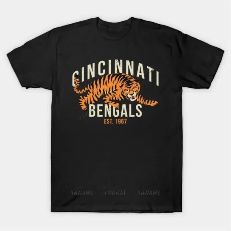 Cincinnati unisex brand tee shirt oneck fashion tshirt tops Humor tshirt vintage style man cotton short sleeve Bengals Shirt S
Cincinnati unisex brand tee shirt oneck fashion tshirt tops Humor tshirt vintage style man cotton short sleeve Bengals Shirt S