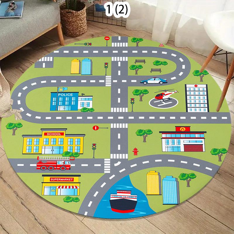 Kids City Carpet Mat Rug Home Decoration Children Room Floor Rug Traffic Road Pattern Play Area Educational Game Rug Bedroom 50x80cm
Kids City Carpet Mat Rug Home Decoration Children Room Floor Rug Traffic Road Pattern Play Area Educational Game Rug Bedroom 50x80cm