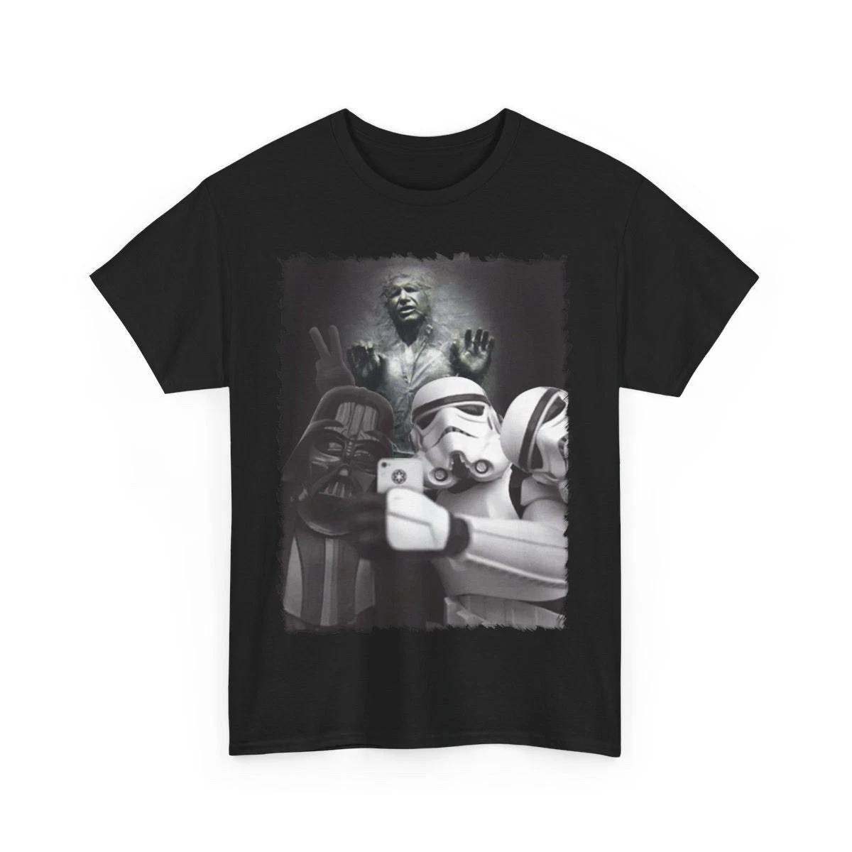 Darth Vader, Storm Trooper, Han Solo Selfie |Star Wars |Unisex Premium 100% Cotton T-shirt Mens Tees Top XL
Darth Vader, Storm Trooper, Han Solo Selfie |Star Wars |Unisex Premium 100% Cotton T-shirt Mens Tees Top XL