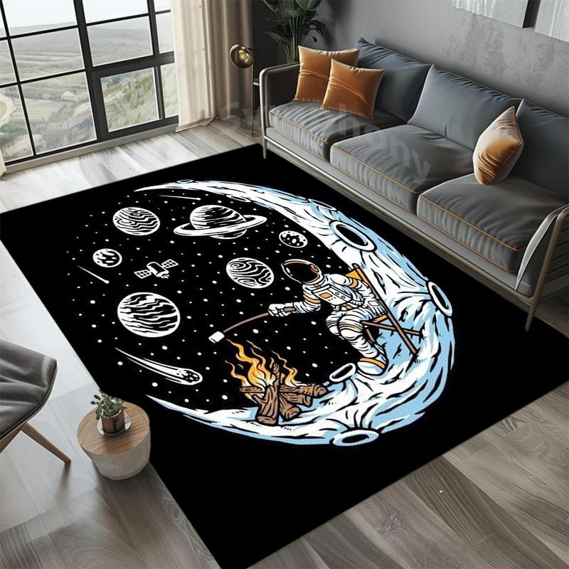Cyber Sci-Fi Space DJ Astronaut Carpet Futuristic Space Theme Soft Anti-slip Area Rug for Living Room Bedroom Gaming Room 40X60cm
Cyber Sci-Fi Space DJ Astronaut Carpet Futuristic Space Theme Soft Anti-slip Area Rug for Living Room Bedroom Gaming Room 40X60cm