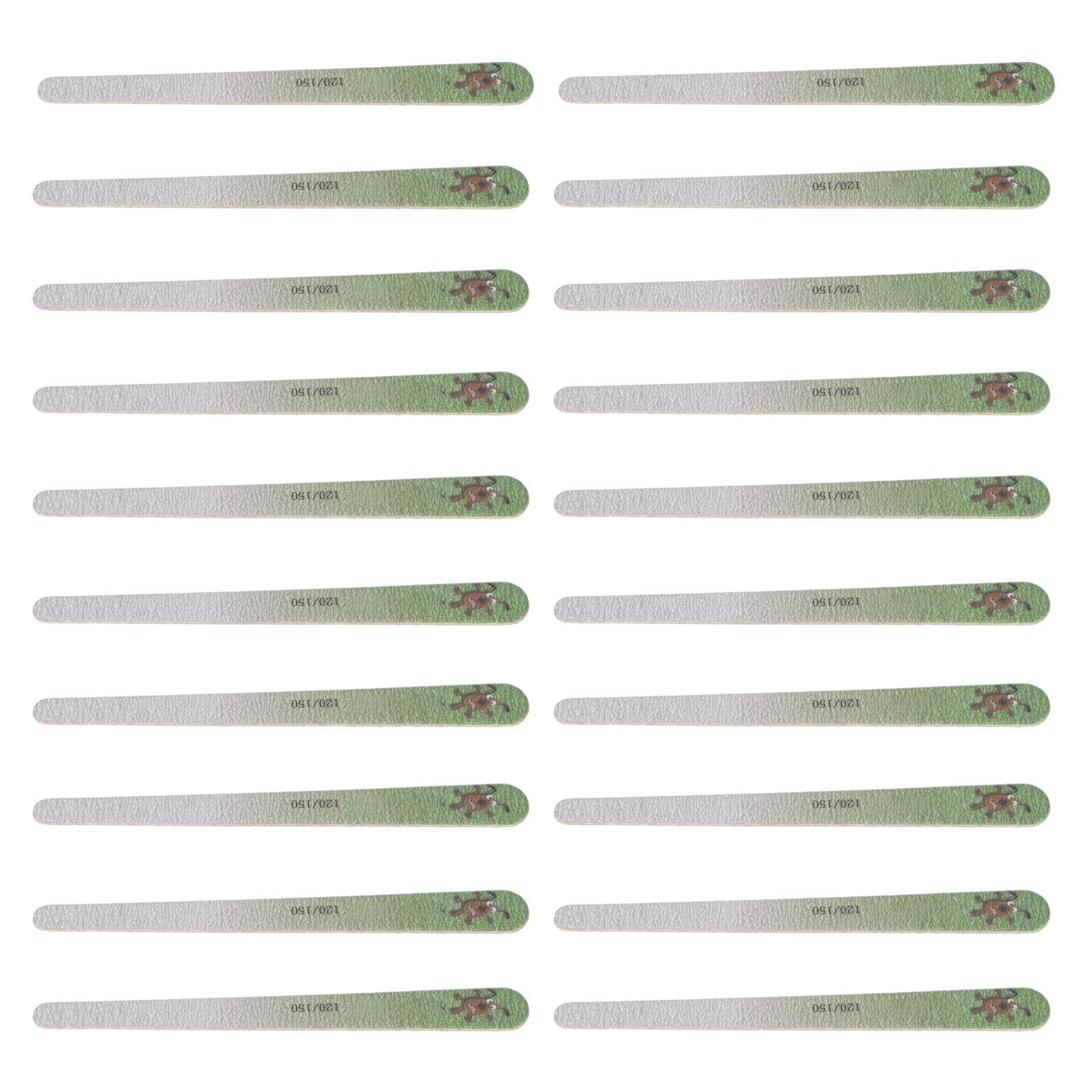 20pcs Nail Buffering File Washable Reusable Double Sided 120/150 Grit Nail File Manicure Tool Green
20pcs Nail Buffering File Washable Reusable Double Sided 120/150 Grit Nail File Manicure Tool Green