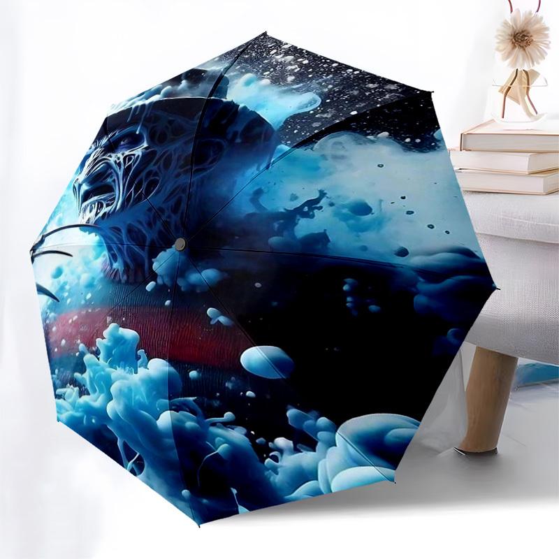 1pc Christmas Santa Claus Design Automatic Opening Closing Umbrella with Portable Tri-Fold Design, 8-Bone Iron Frame, Outdoor Umbrella, Festive Gift f
1pc Christmas Santa Claus Design Automatic Opening Closing Umbrella with Portable Tri-Fold Design, 8-Bone Iron Frame, Outdoor Umbrella, Festive Gift f