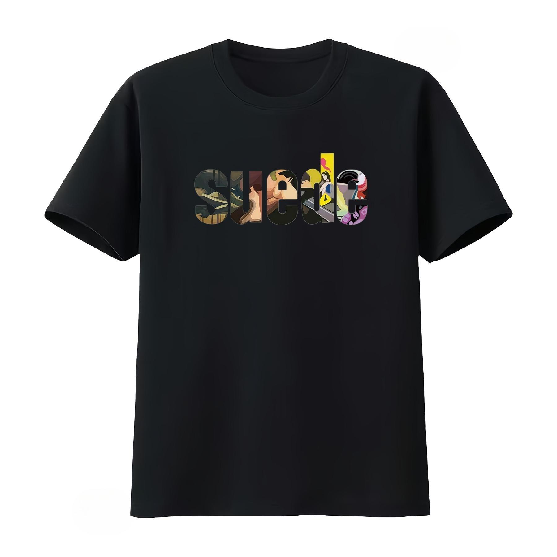 Suede Rock Band Brit Pop Brett Anderson 90s Indie Guitar T Shirt Vintage Streetwear Breathable Unisex Women 2026 Summer T Shirt L
Suede Rock Band Brit Pop Brett Anderson 90s Indie Guitar T Shirt Vintage Streetwear Breathable Unisex Women 2026 Summer T Shirt L