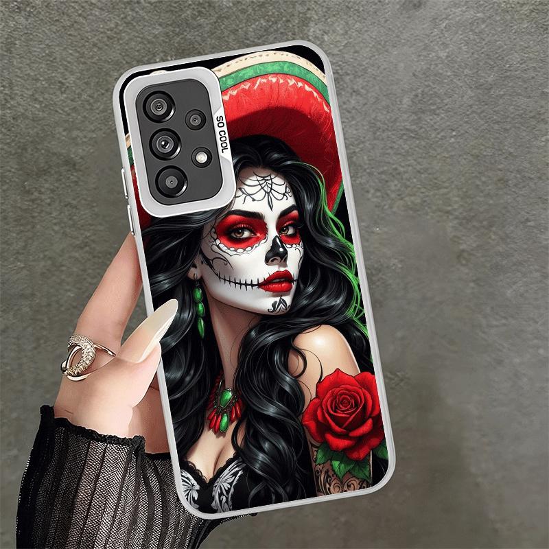 Catrina Beautiful Rose Girl Skull Soft Phone Case for Samsung A17 A16 A15 A14 A13 A57 A56 A55 A54 A53 A37 A36 A35 A34 A33 A26 A2 Samsung A53
Catrina Beautiful Rose Girl Skull Soft Phone Case for Samsung A17 A16 A15 A14 A13 A57 A56 A55 A54 A53 A37 A36 A35 A34 A33 A26 A2 Samsung A53