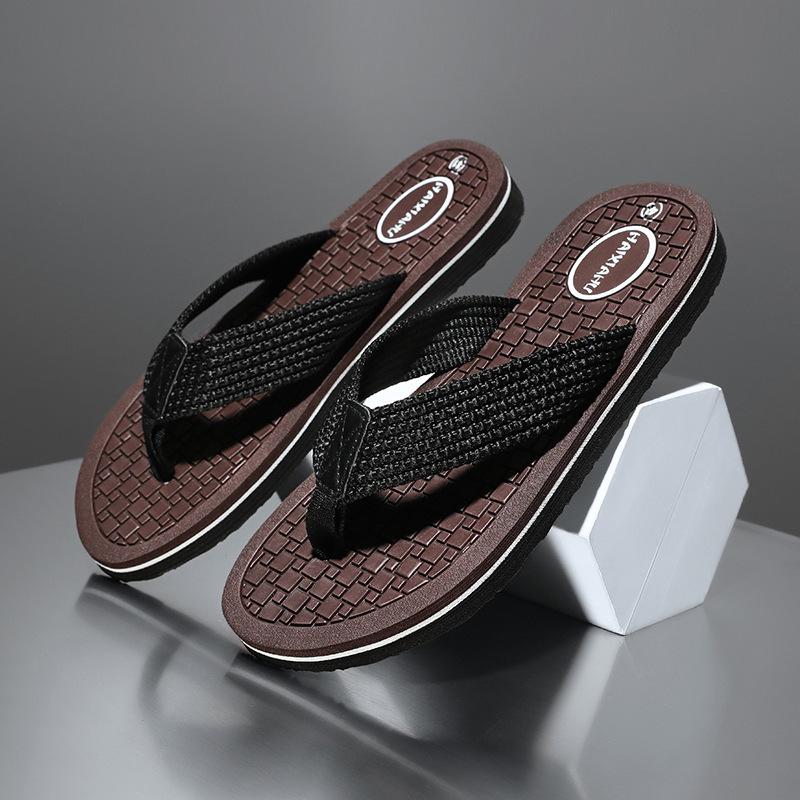 Men s fashion flip-flops comfortable outdoor beach pinch men s slippers woven shoelaces slippers summer Korean version trend 45 коричневий
Men s fashion flip-flops comfortable outdoor beach pinch men s slippers woven shoelaces slippers summer Korean version trend 45 коричневий