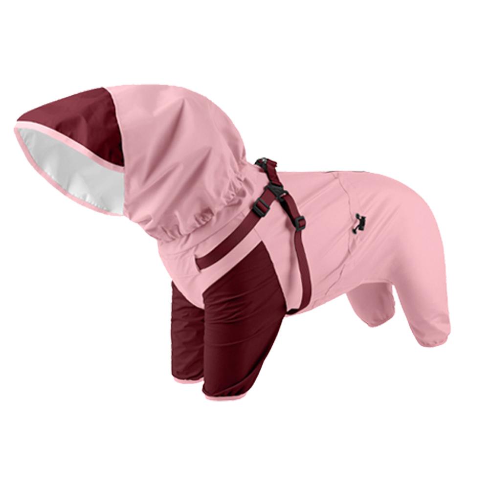 Detachable Dog Raincoat with Harness Waterproof Pet Rain Coats for Small Medium Dogs Greyhound Shepherd Beagle mascotas Overalls S-advise 2.5-4kg рожевий
Detachable Dog Raincoat with Harness Waterproof Pet Rain Coats for Small Medium Dogs Greyhound Shepherd Beagle mascotas Overalls S-advise 2.5-4kg рожевий
