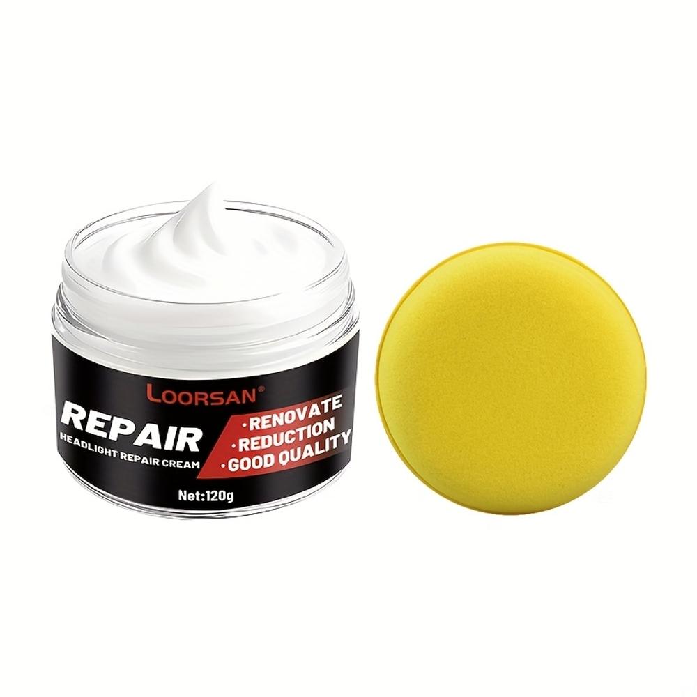 LOORSAN Воск для восстановления фар - Уменьшение пожелтения, окисления и запотевания, Многоцелевая полировальная паста для фар автомобилей и домов на колесах
LOORSAN Воск для восстановления фар - Уменьшение пожелтения, окисления и запотевания, Многоцелевая полировальная паста для фар автомобилей и домов на колесах