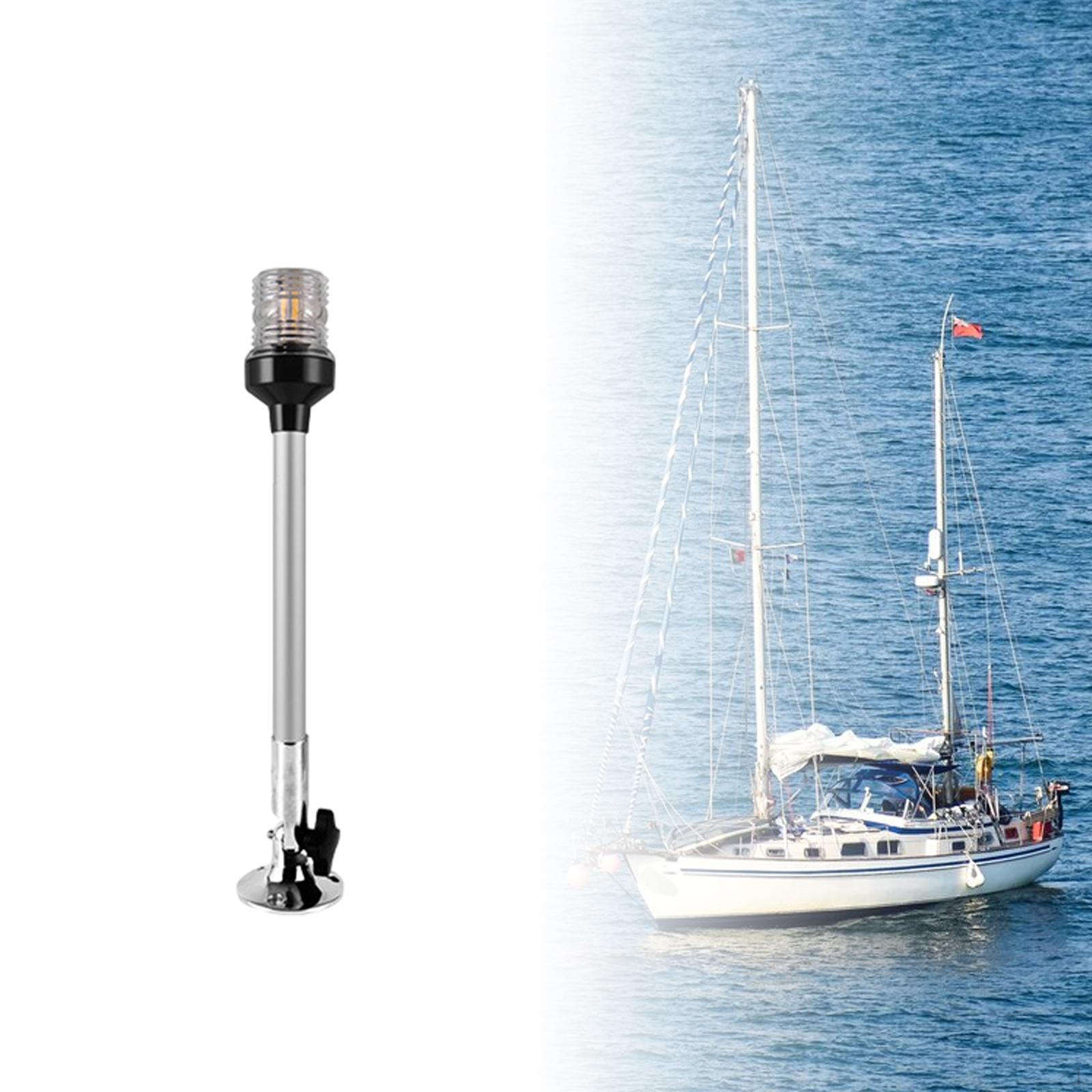 Светодиодный морской навигационный фонарь для всех лодок, профессиональный, регулируемый, кормовой Length 303mm
Светодиодный морской навигационный фонарь для всех лодок, профессиональный, регулируемый, кормовой Length 303mm