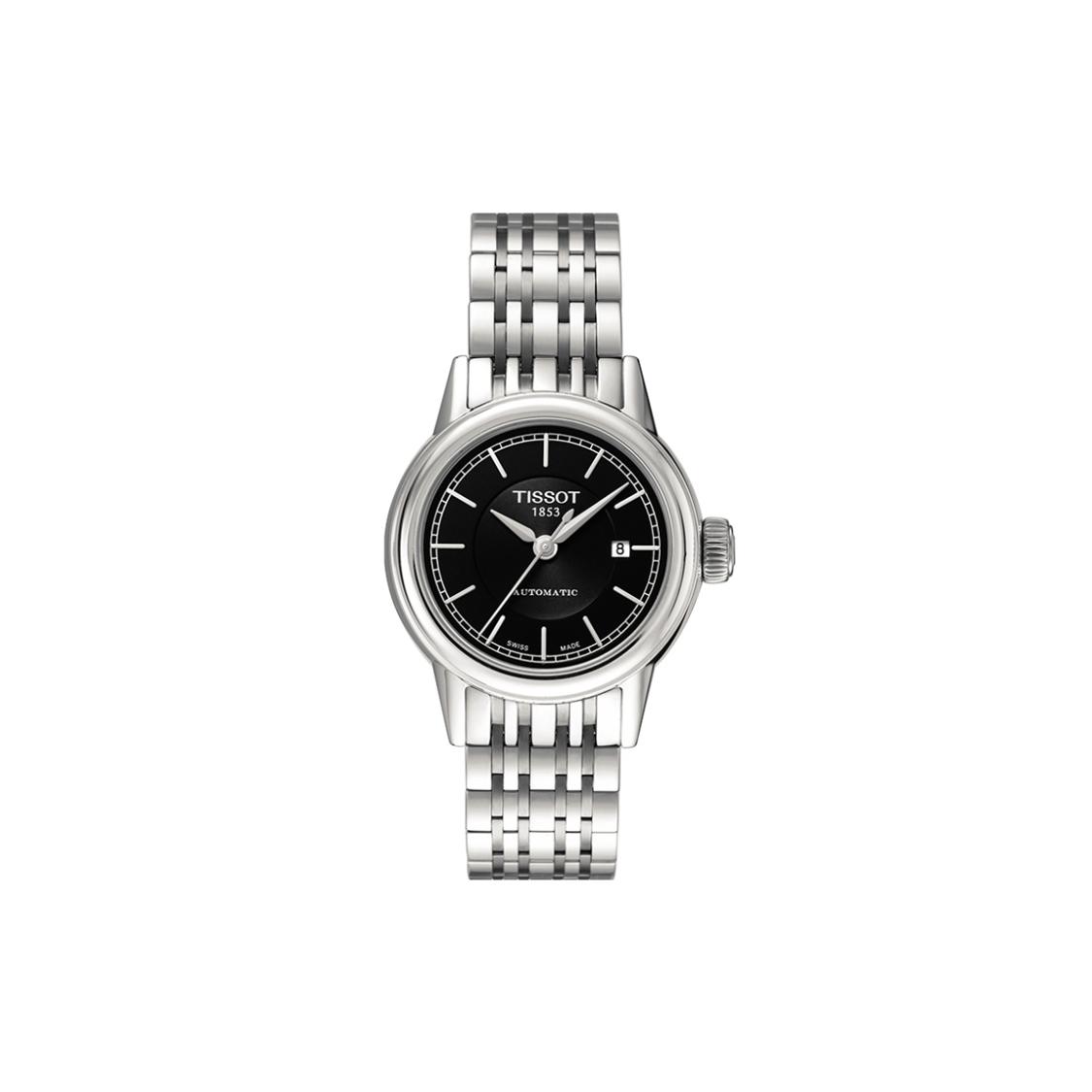 TISSOT Kason Zen I Collection Mechanical Movement 30m Water Resistance Women s Watch 30mm Black Dial T085.207.11.051.00 Silver Black
TISSOT Kason Zen I Collection Mechanical Movement 30m Water Resistance Women s Watch 30mm Black Dial T085.207.11.051.00 Silver Black