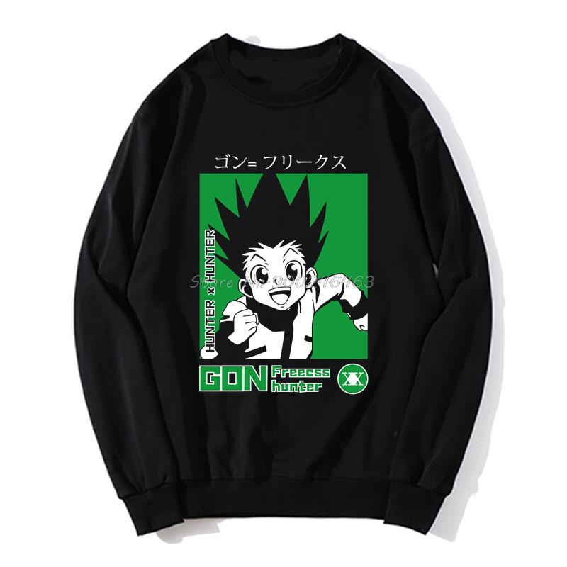 Толстовка Hunter X Hunter, японская манга, аниме, толстовки унисекс с круглым вырезом, свитер, уличная одежда в стиле Харадзюку
Толстовка Hunter X Hunter, японская манга, аниме, толстовки унисекс с круглым вырезом, свитер, уличная одежда в стиле Харадзюку