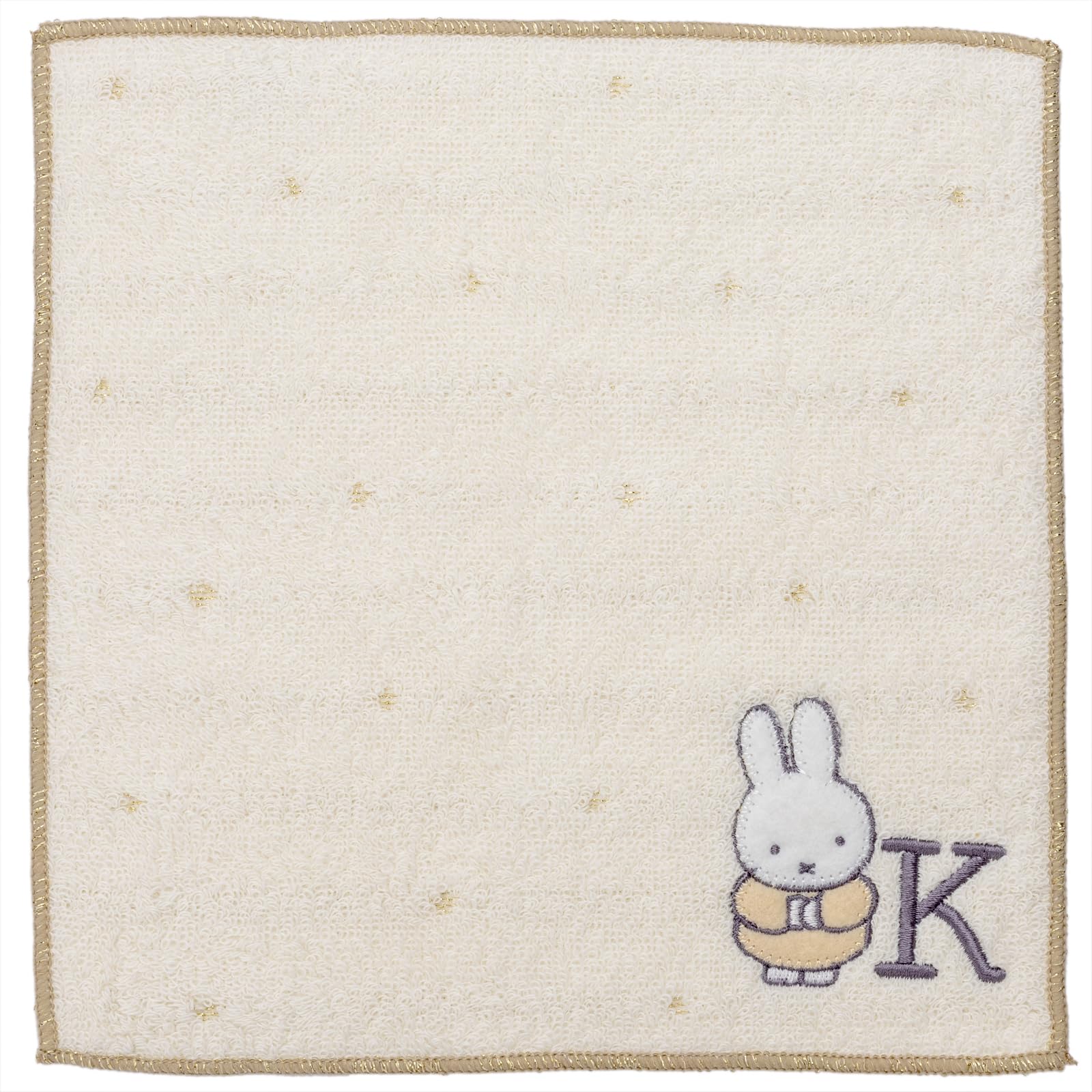 Nishikawa Miffy Mini Terry Initial Ivory Towel, Fabric, K, 20cm, Embroidered, слоновая кость
Nishikawa Miffy Mini Terry Initial Ivory Towel, Fabric, K, 20cm, Embroidered, слоновая кость