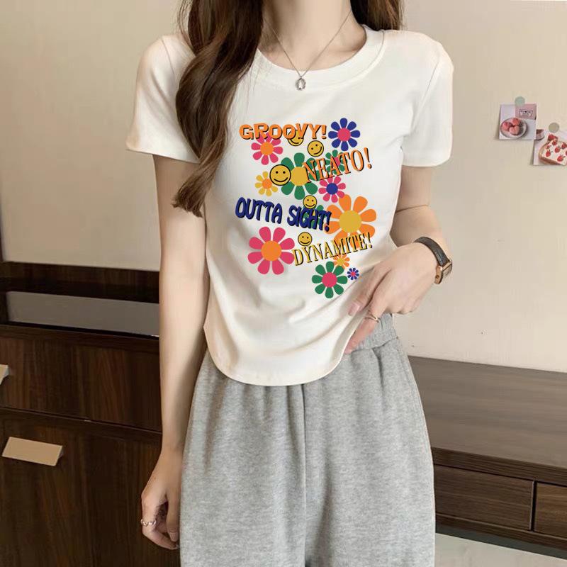2025 new shoulder cotton short-sleeved t-shirt women s ns casual fashion versatile foreign style crew neck top summer M
2025 new shoulder cotton short-sleeved t-shirt women s ns casual fashion versatile foreign style crew neck top summer M