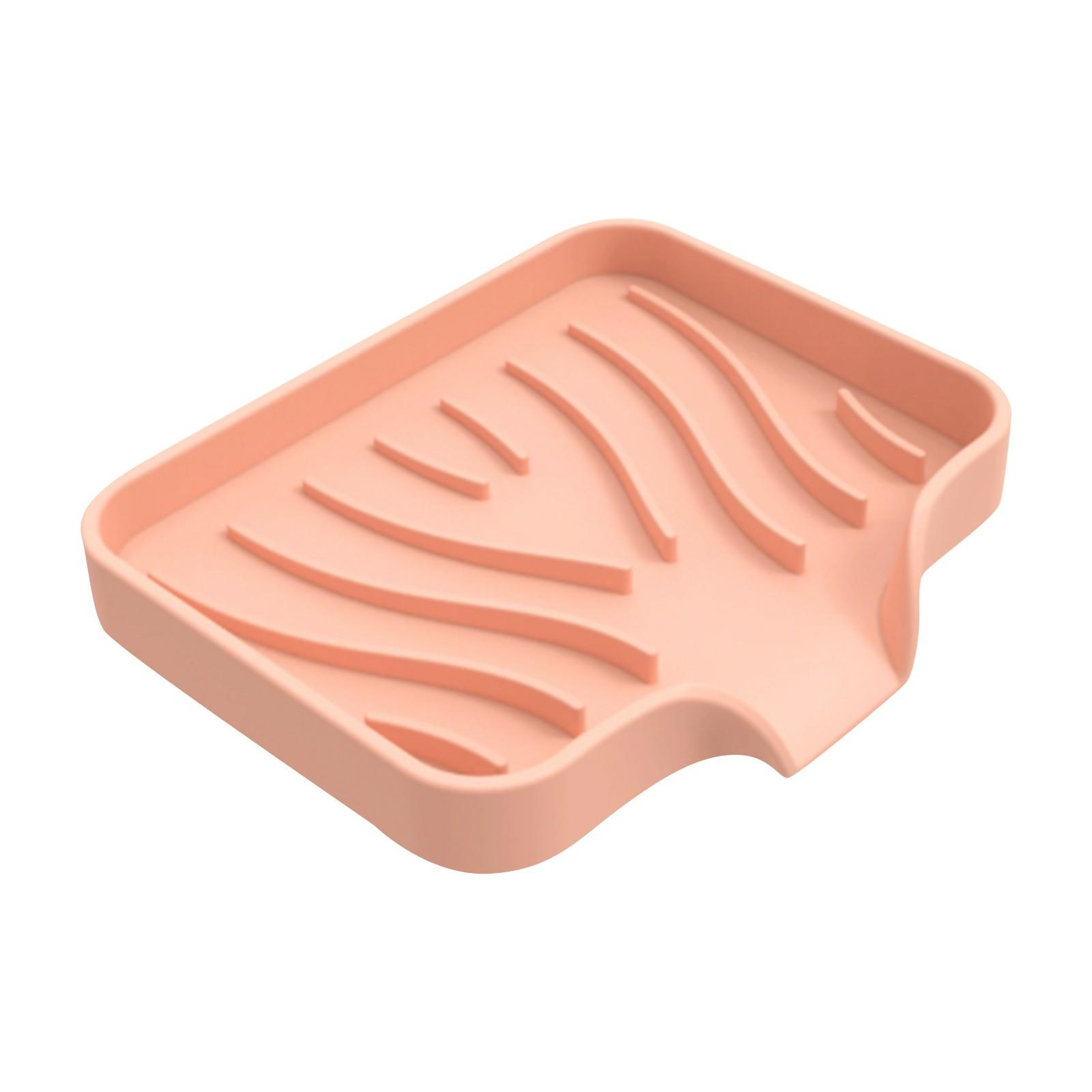 Silicone Soap Dish With , Bar Soap Holder For Shower,Bathroom And Kitchen Sink Organizer,Self Soap Tray One Size рожевий
Silicone Soap Dish With , Bar Soap Holder For Shower,Bathroom And Kitchen Sink Organizer,Self Soap Tray One Size рожевий