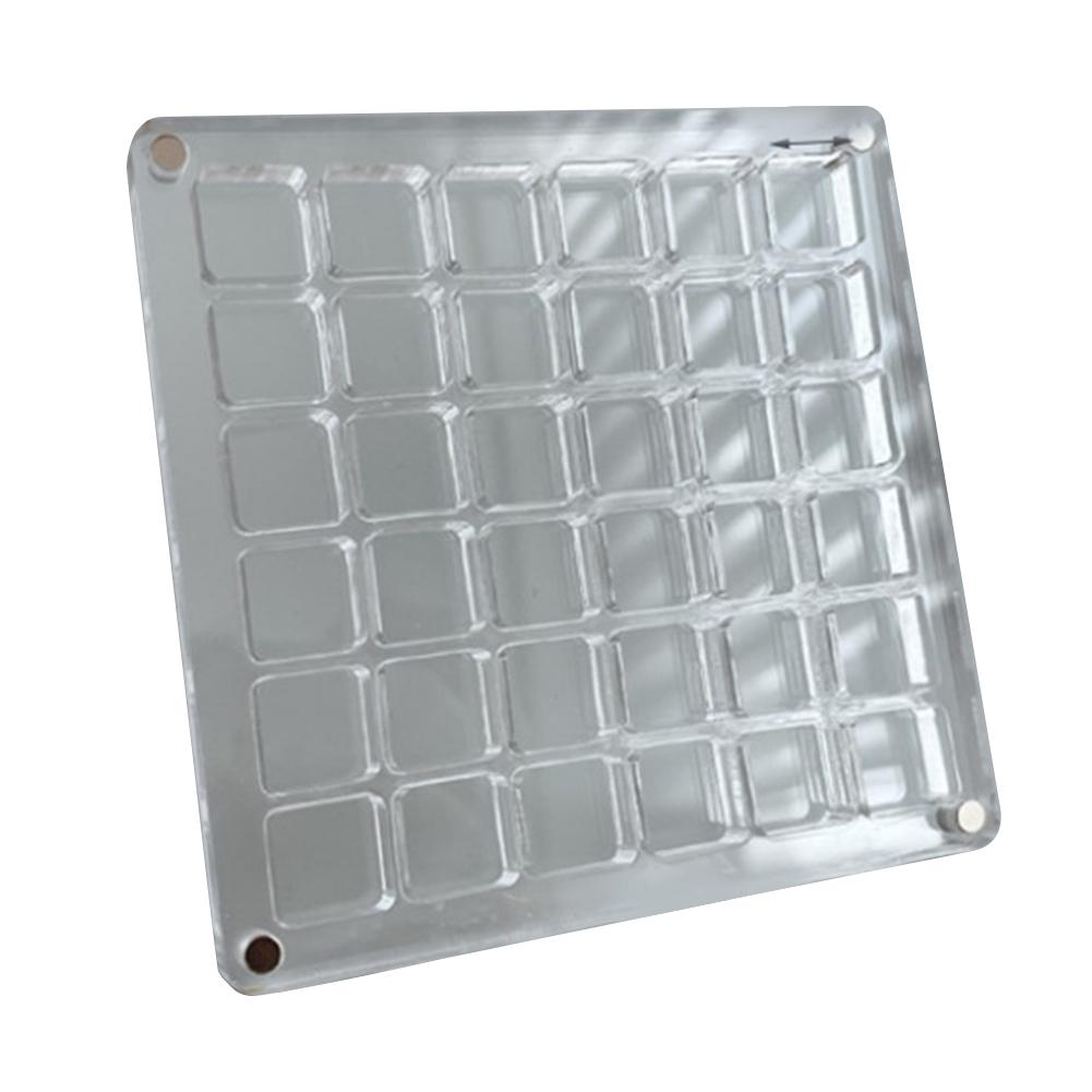 Акриловые магнитные органайзеры для мелких поделок, прозрачные, 36/64 сетки, коробка для сбора камней, декоративная для украшений из бисера и ногтей
Акриловые магнитные органайзеры для мелких поделок, прозрачные, 36/64 сетки, коробка для сбора камней, декоративная для украшений из бисера и ногтей