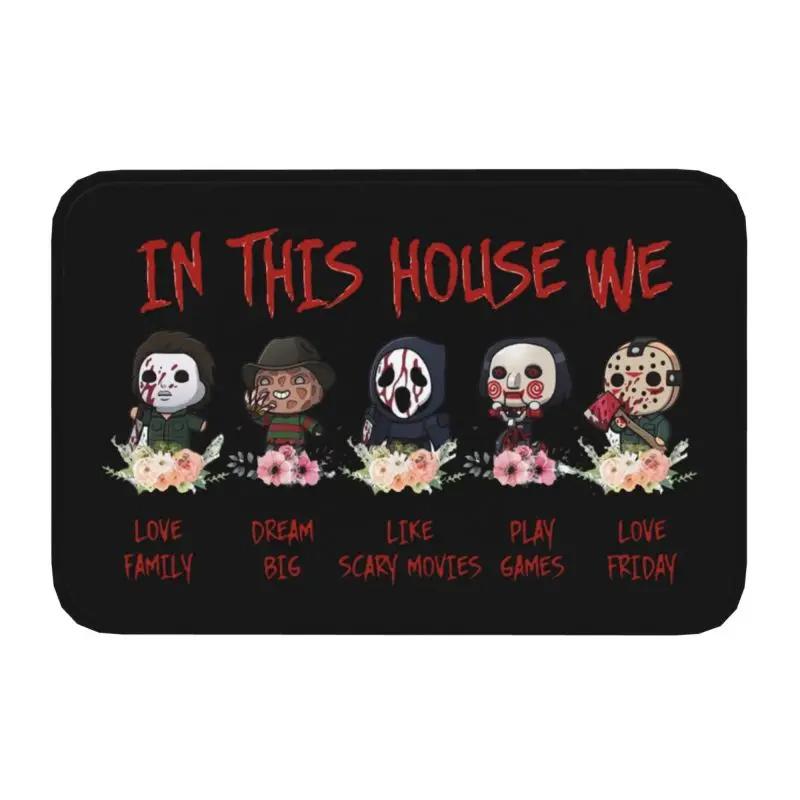Tapis d entrée avec personnage de film d horreur Friends, pour porte d entrée, salle de bain intérieure, cuisine, paillasson de chambre à co 40cm x 60cm
Tapis d entrée avec personnage de film d horreur Friends, pour porte d entrée, salle de bain intérieure, cuisine, paillasson de chambre à co 40cm x 60cm