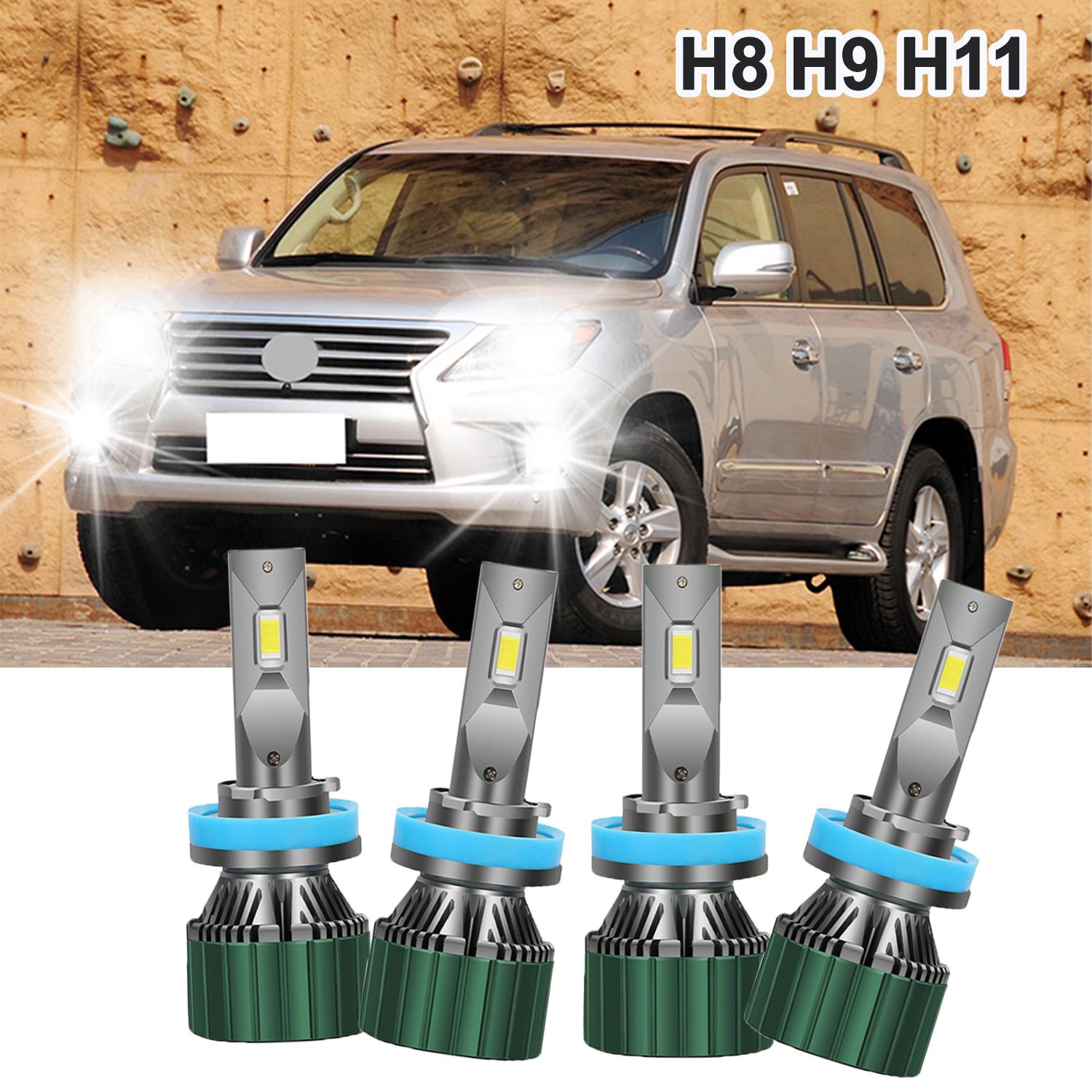 4PCS H11 Canbus LED Headlight High Power Canbus Turbo Fan Lamp with External Drive 6000K Car Light DC12V
4PCS H11 Canbus LED Headlight High Power Canbus Turbo Fan Lamp with External Drive 6000K Car Light DC12V