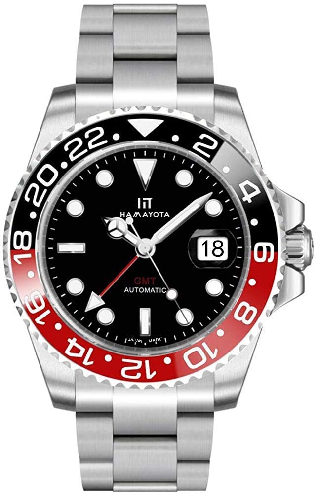 Часы HAMAYOTA с функцией GMT, автоматические, с вращающимся многоцветным керамическим безелем, для мужчин и дайверов
Часы HAMAYOTA с функцией GMT, автоматические, с вращающимся многоцветным керамическим безелем, для мужчин и дайверов